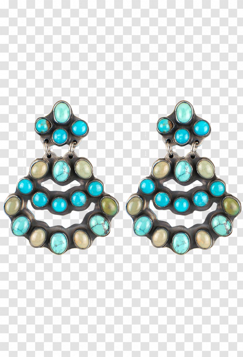 Earring Turquoise Jewellery Necklace Pearl - Heart Transparent PNG