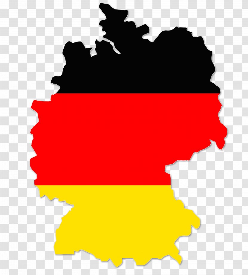 West Germany Flag Of Map - National Transparent PNG