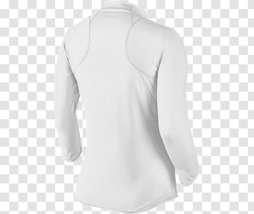 White Long-sleeved T-shirt Nike - Tennis Transparent PNG