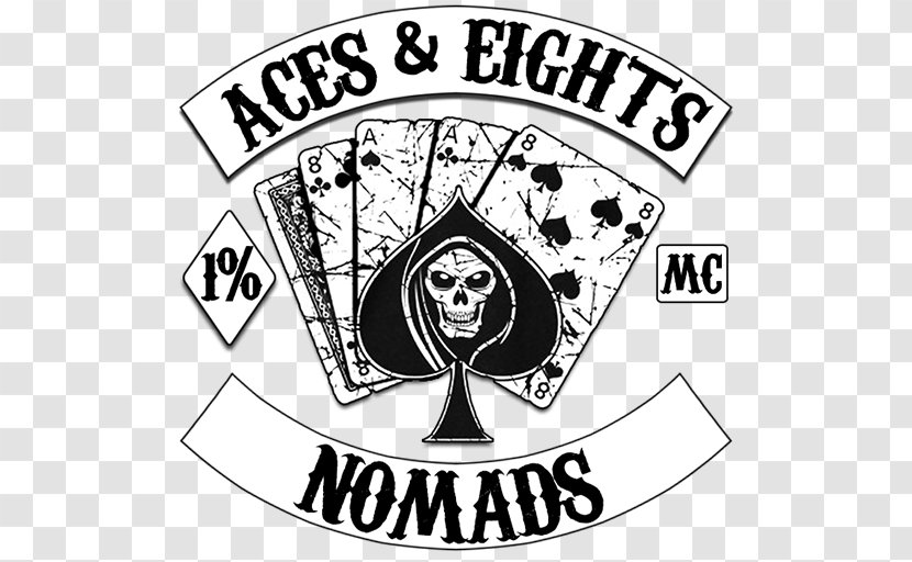 Grand Theft Auto V Logo Emblem Online Aces & Eights - Black And White - Gta 5 Transparent PNG