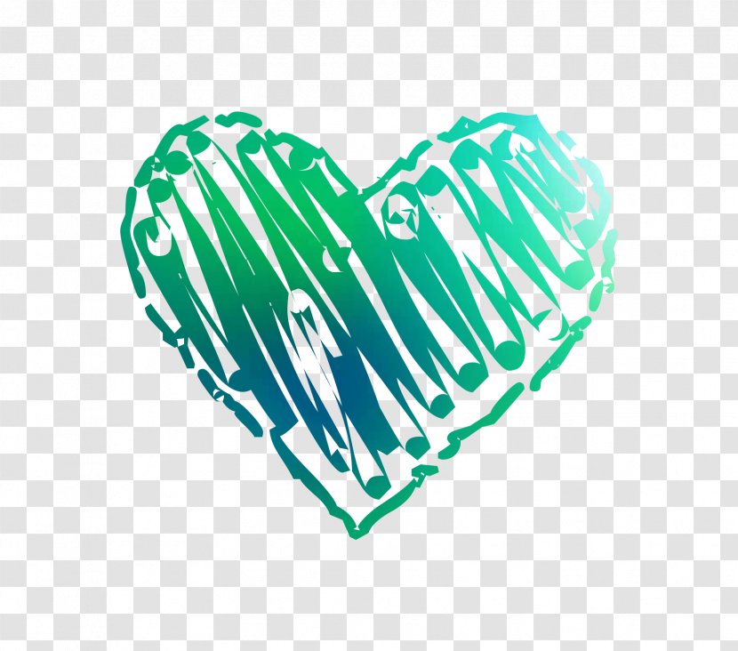 Logo Font Product Green Heart - M095 Transparent PNG