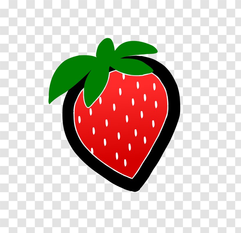 Strawberry Clip Art Berries Fruit Openclipart - Apple Transparent PNG