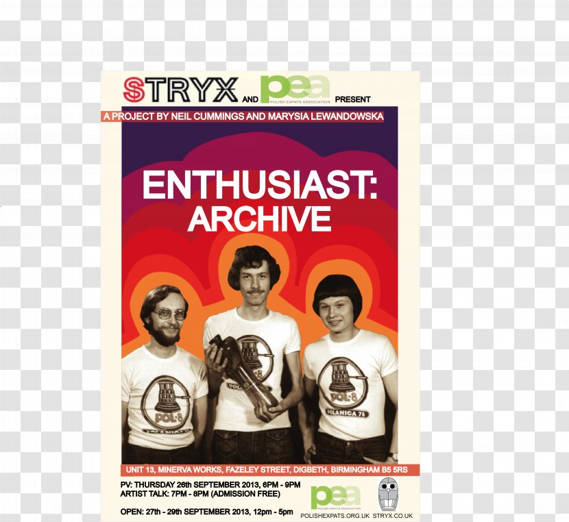 Poster Enthusiasm - Menu Flyer Transparent PNG