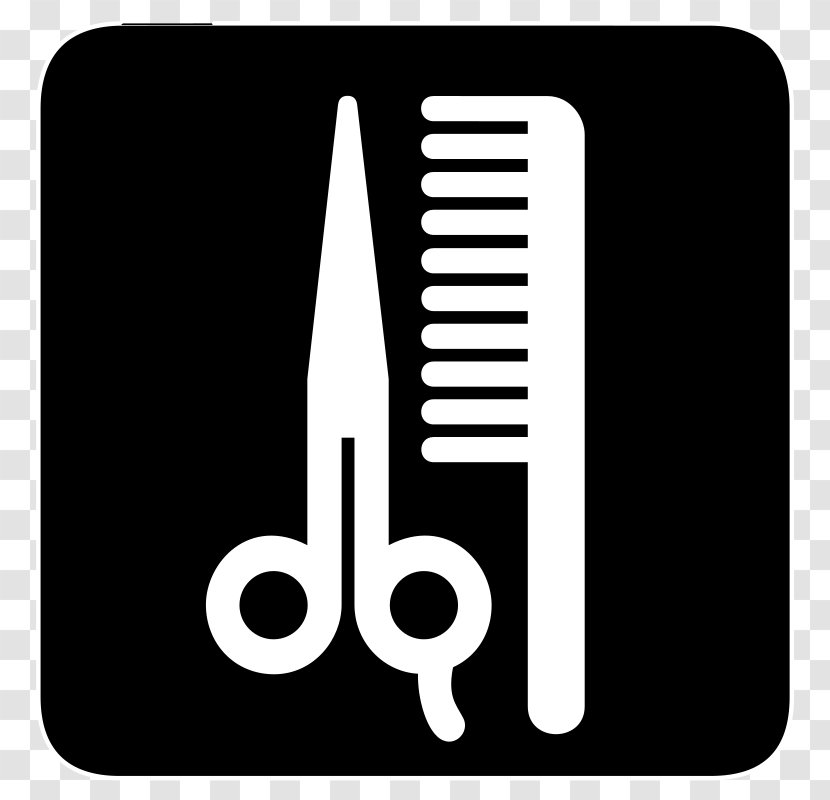 Joe's Barber Shop Comb Beauty Parlour Hairstyle - Rectangle - Studio Transparent PNG