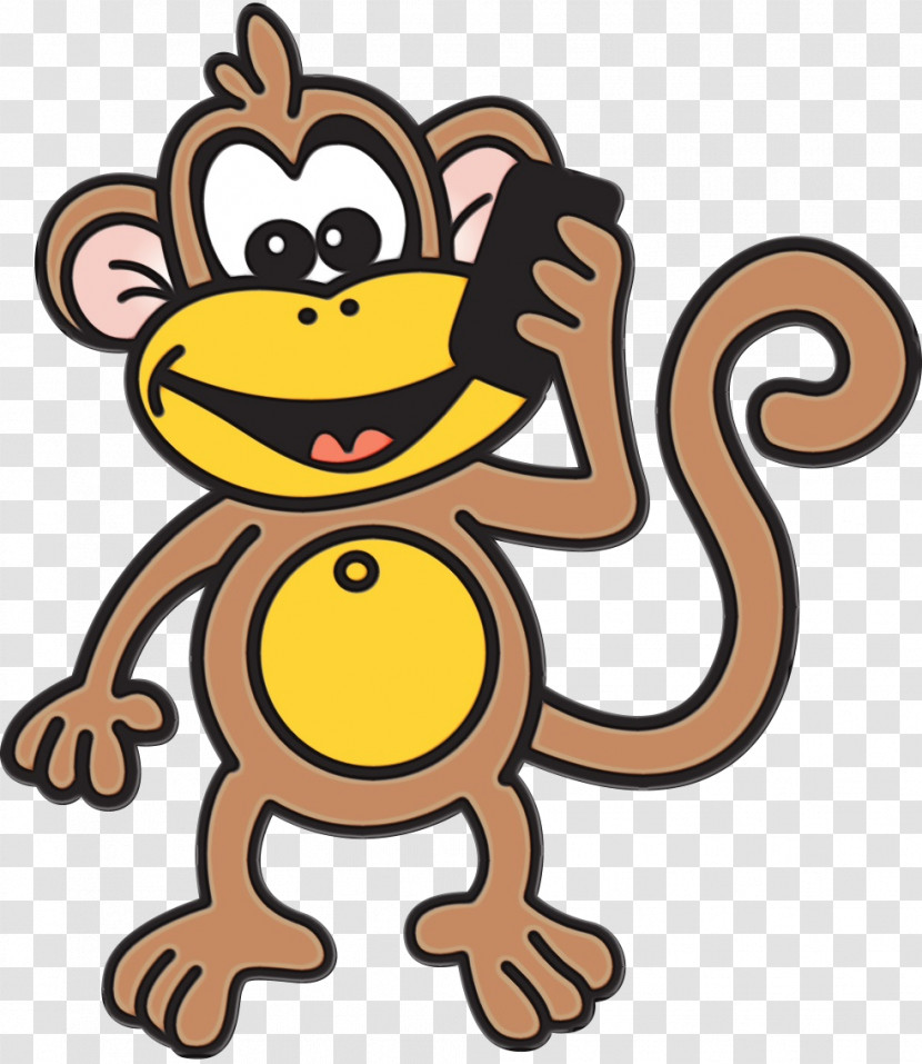 Cartoon Animal Figure Smile Transparent PNG