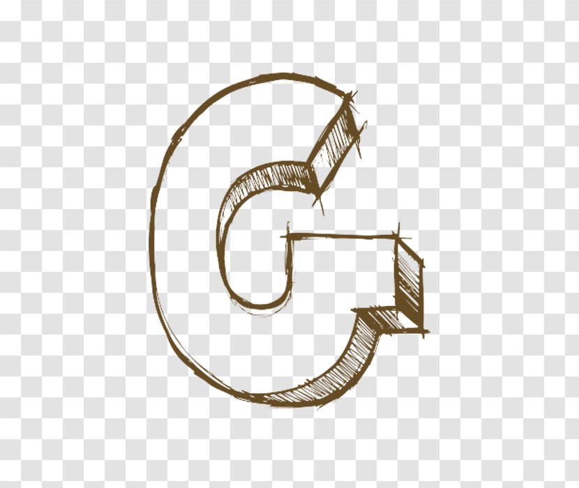 Letter G À - Text - Hand Painted Letters Transparent PNG