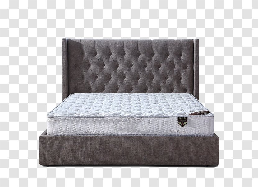 Mattress Bed Size Frame Box-spring - Pillow - Cloth Transparent PNG