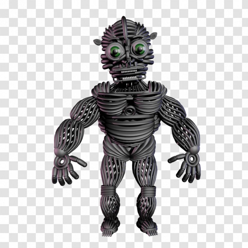 Five Nights At Freddy's: Sister Location Endoskeleton Infant - Human Body - Skeleton Transparent PNG
