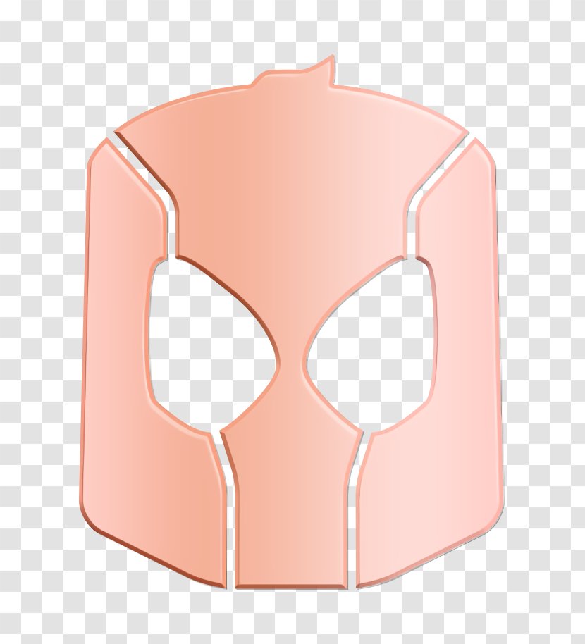 Pink Helmet Fictional Character Peach - Deadpool Icon Transparent PNG