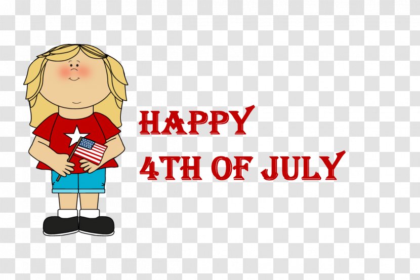Fourth Of July Background - Character - Child Happy Transparent PNG