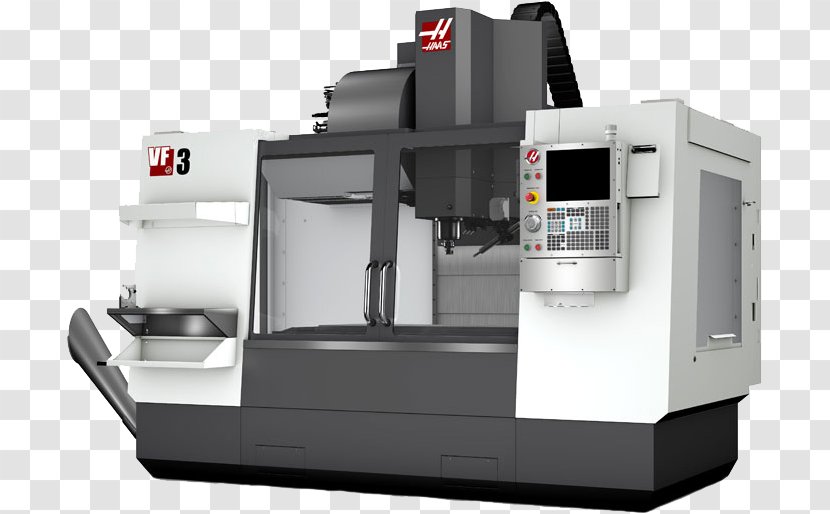 Haas Automation, Inc. Computer Numerical Control Milling Machining Machine Tool - Cnc Transparent PNG