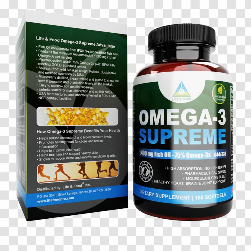Dietary Supplement Fish Oil Eicosapentaenoic Acid Docosahexaenoic Gras Omega-3 - Brand - Good Make Pills Transparent PNG