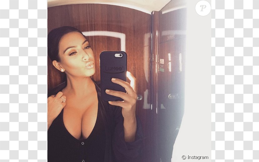Kim Kardashian Mobile Phone Accessories Light IPhone 6 Plus Selfie - Watercolor Transparent PNG