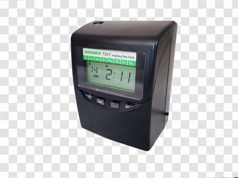Time & Attendance Clocks And Widmer Recorder Co Inc Payroll - Acroprint Transparent PNG