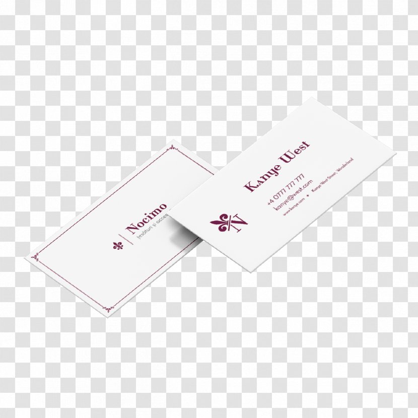 Brand - Business Card - Romantic Transparent PNG