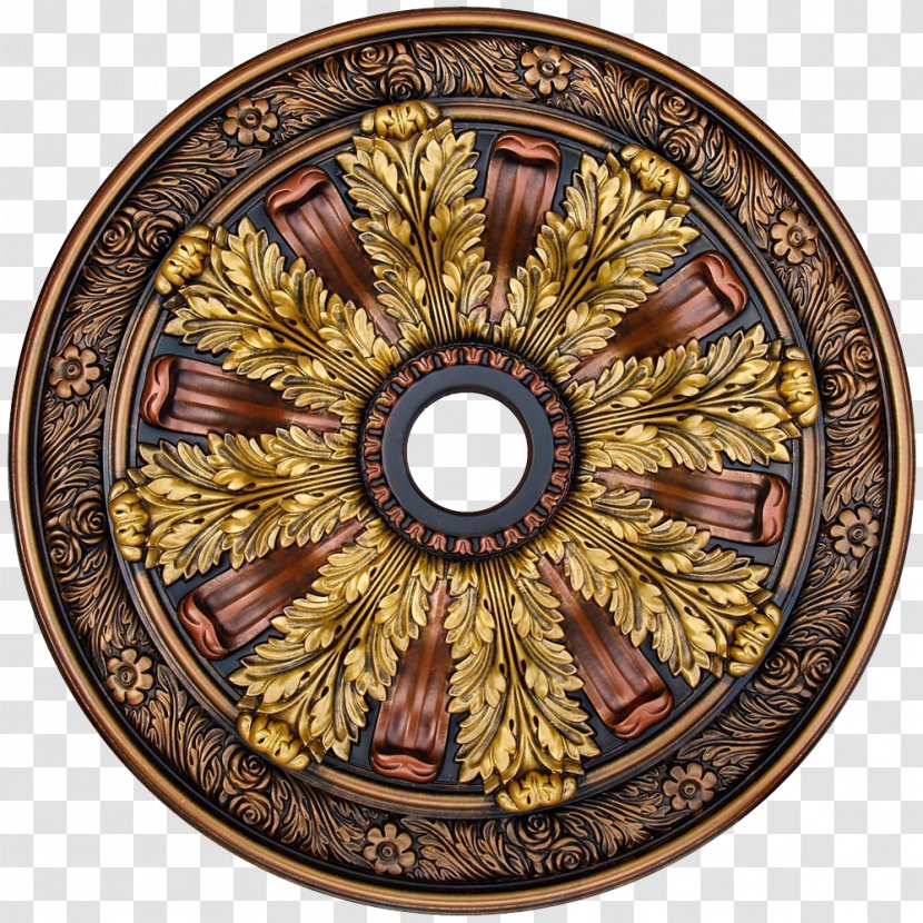Painted Ceiling Painting Medallion Building - Metal Transparent PNG