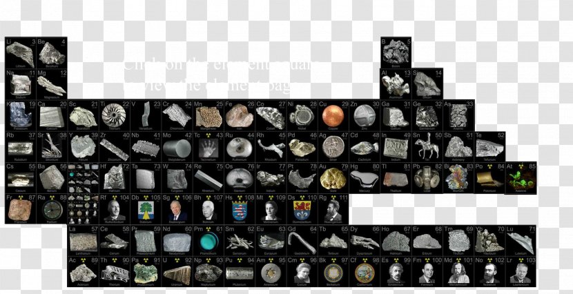 The Periodic Table Chemical Element Technology - Metal Edge Transparent PNG