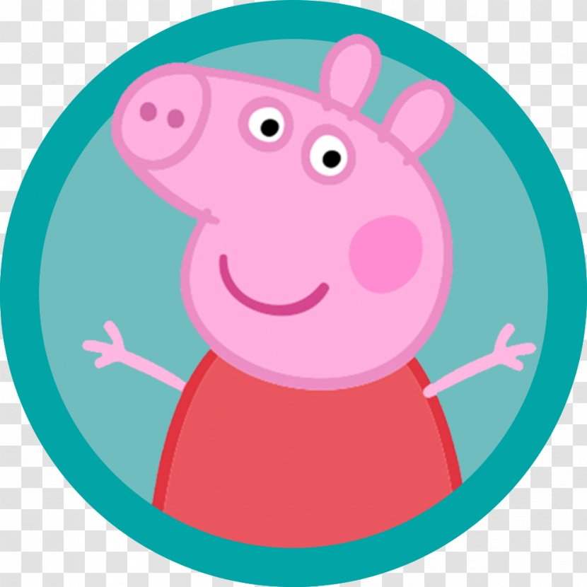 Television Show Animated Cartoon Astley Baker Davies Animation - Oval - PEPPA PIG Transparent PNG