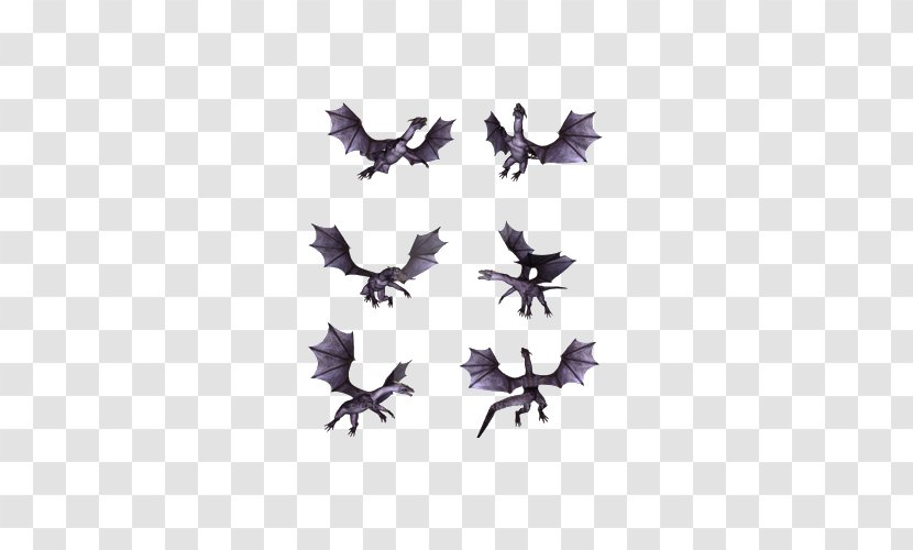 Video Game - Computer Graphics - Flying Monsters Character Collection Transparent PNG