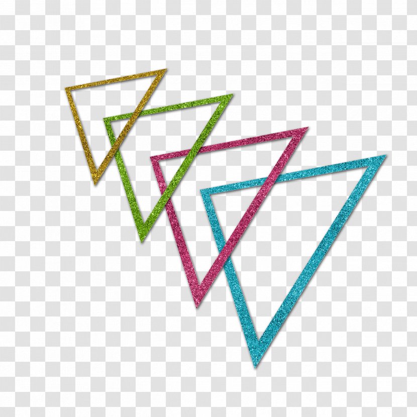 Line Text Triangle Diagram - Logo Transparent PNG