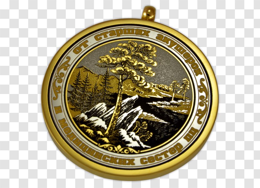 Gold Medal Coin Bronze 01504 Transparent PNG