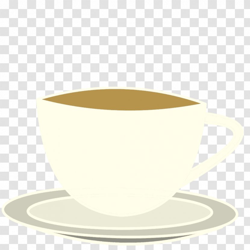 Coffee Cup Saucer Tableware Transparent PNG