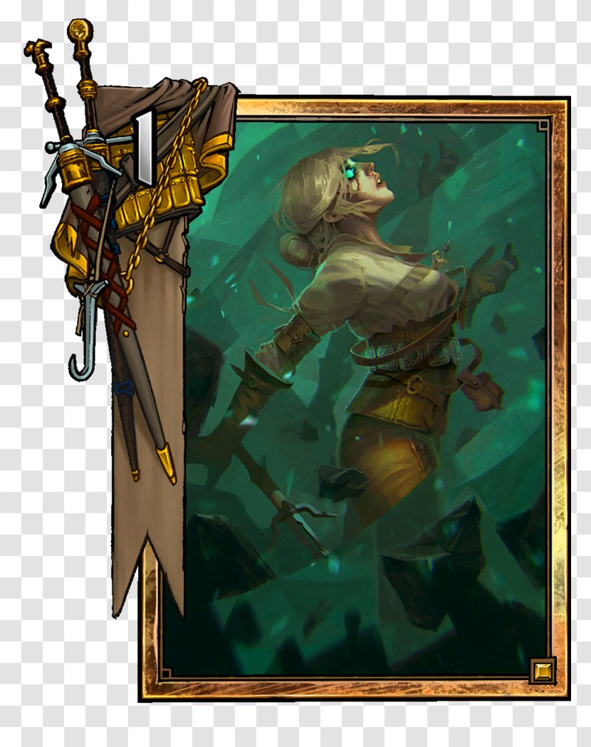 Gwent: The Witcher Card Game 3: Wild Hunt DIMM Ciri - Weapon - Gwent Transparent PNG