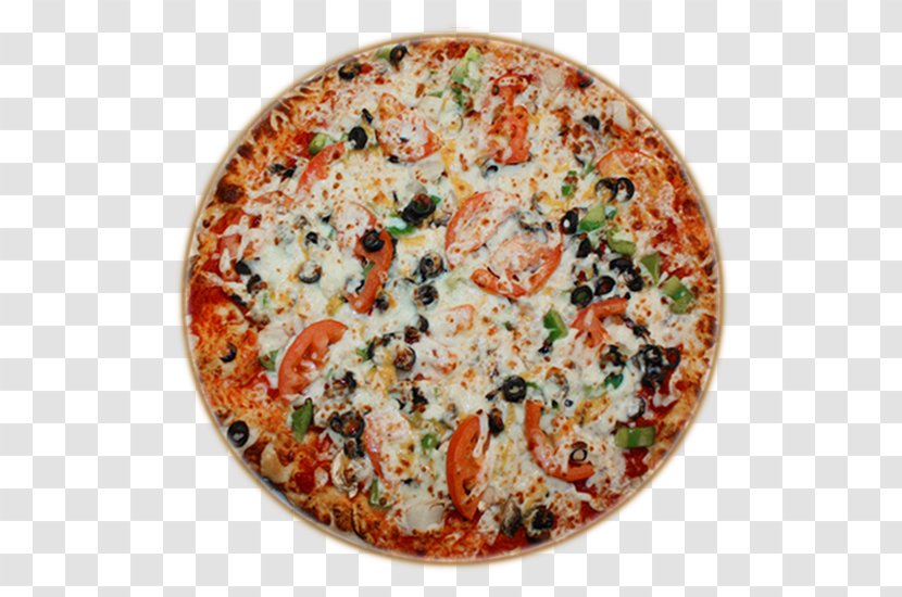 California-style Pizza Sicilian Garlic Fingers Cheese - Dish - Roma Tomato Transparent PNG