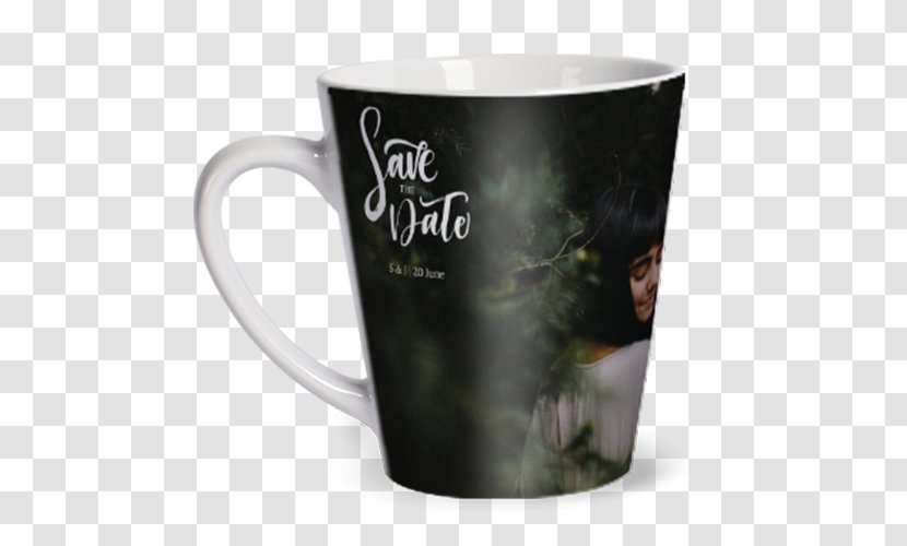 Coffee Cup Magic Mug Photo-book Tumbler - Latte Transparent PNG