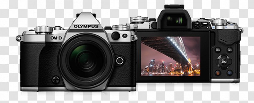 Olympus OM-D E-M5 E-M1 Camera Lens - Digital Transparent PNG