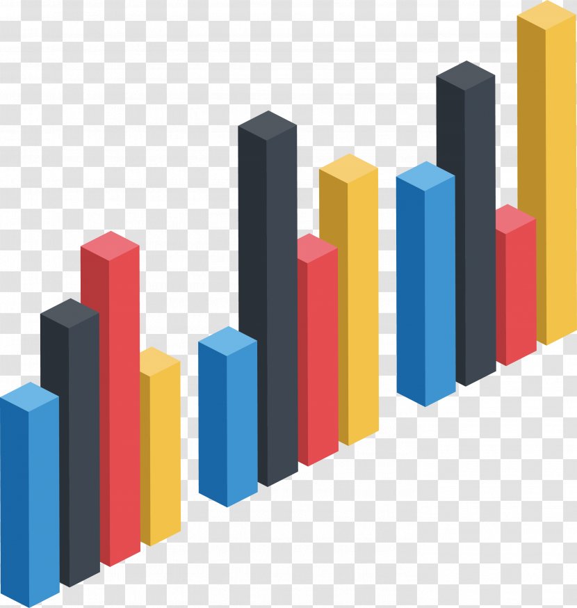 Graphic Design Solid Geometry - Stacked Column Graphs Transparent PNG