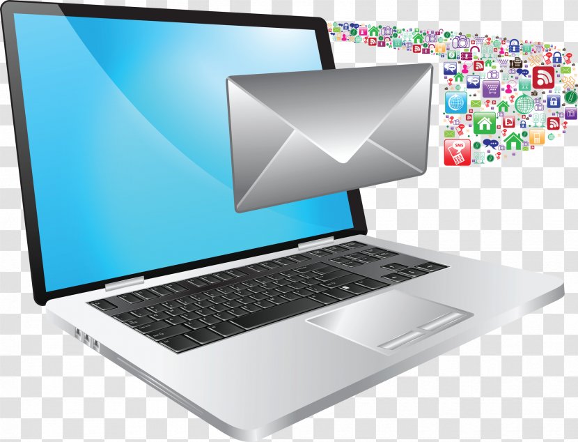 Laptop Email Marketing Web Development Computer Software - Icon - SALESMAN Transparent PNG