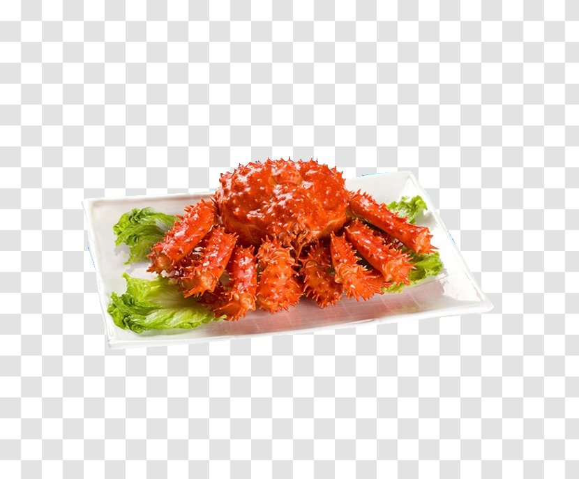 Red King Crab Seafood Shrimp - Dish - Hokkaido Cooked Frozen 4 Transparent PNG