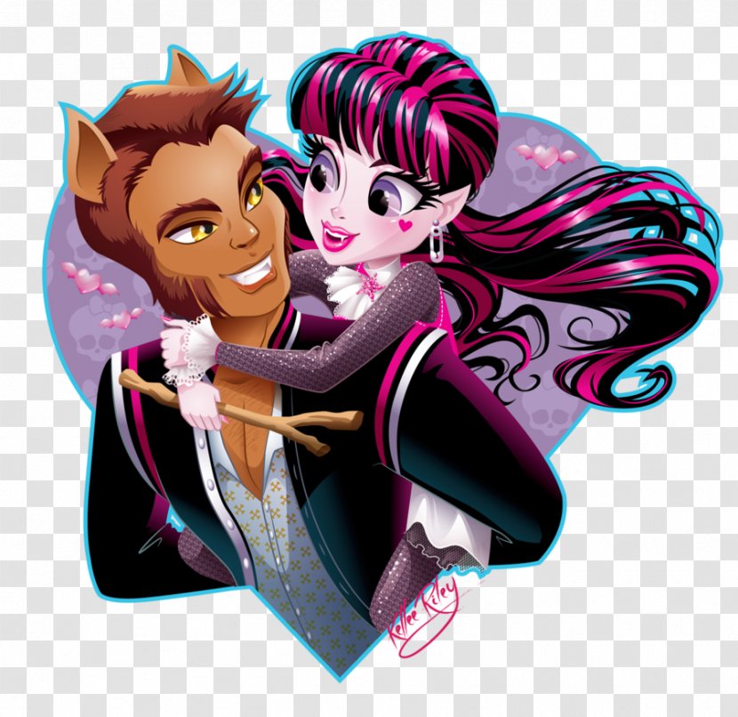Clawdeen Wolf Cleo DeNile Monster High: Ghouls Rule Frankie Stein - Heart Transparent PNG