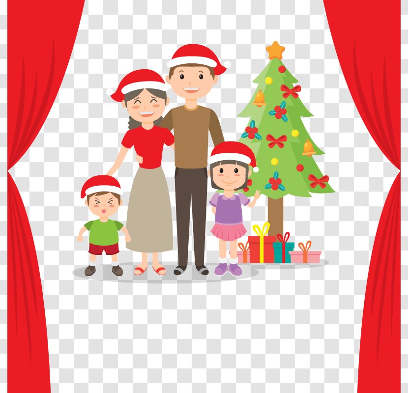 Christmas Ornament Santa Claus Tree - Holiday - Family Transparent PNG