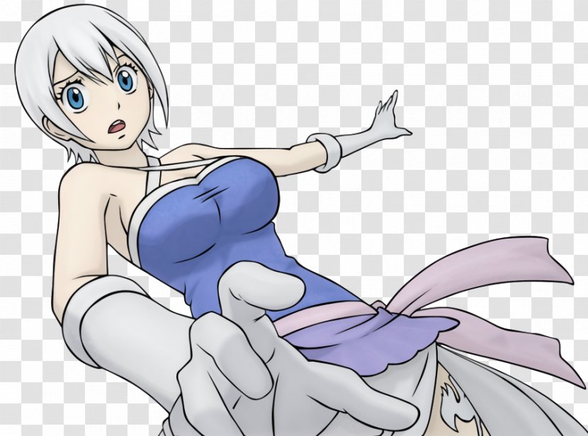 Elsa Fairy Tail Lucius Thumb Head - Frame - Underwater Background Transparent PNG