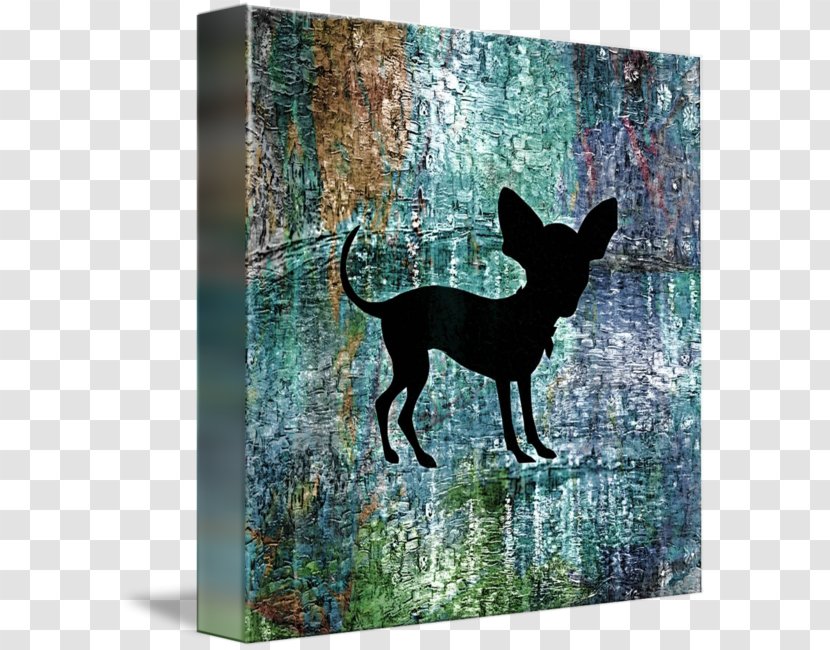 Dog Breed Chihuahua Gallery Wrap Canvas Art - Dana 44 Transparent PNG