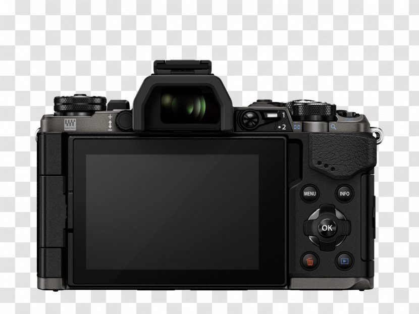 Olympus OM-D E-M5 Mark II E-M10 Mirrorless Interchangeable-lens Camera - Cameras Optics Transparent PNG