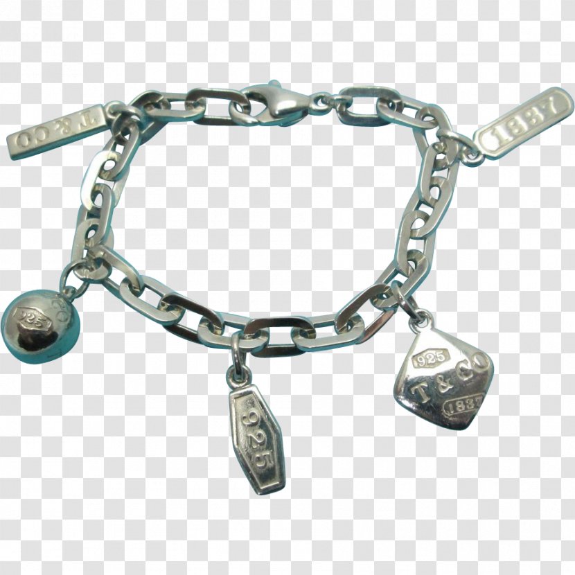 Charm Bracelet Necklace Silver Tiffany & Co. - Chain Transparent PNG