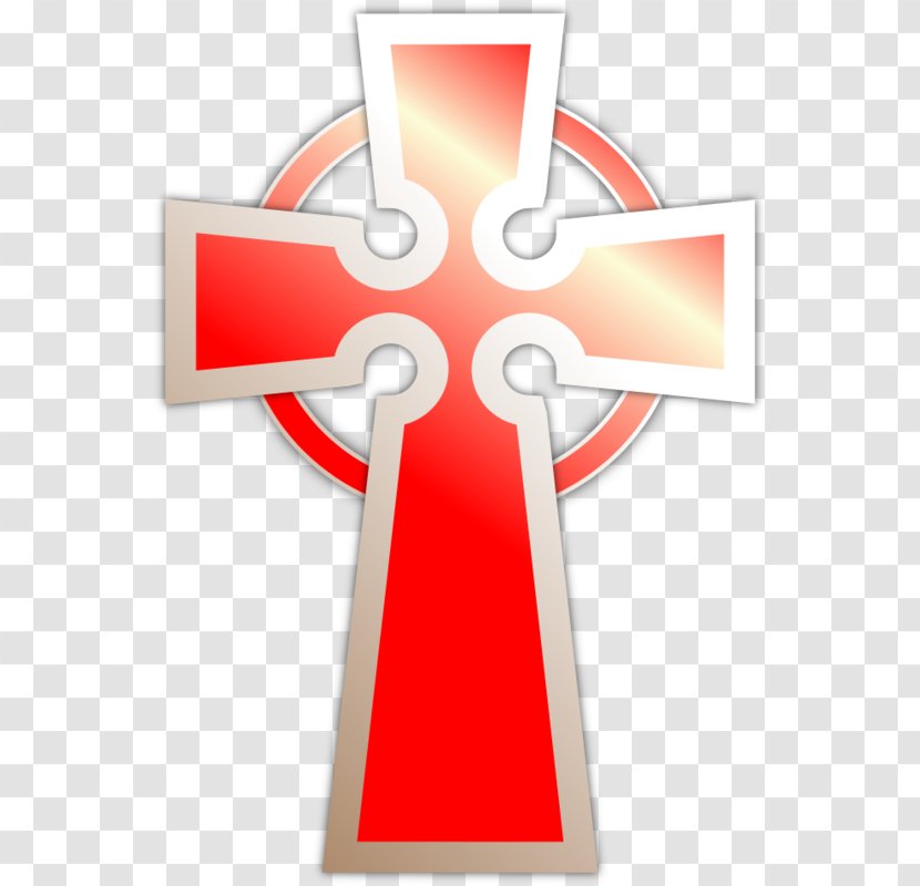Crucifix Line - Cross - Design Transparent PNG