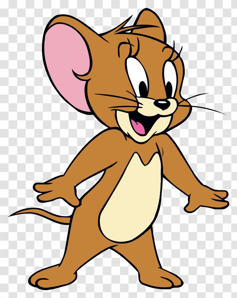 Jerry Mouse Tom Cat And Cartoon - Clip Art Transparent PNG