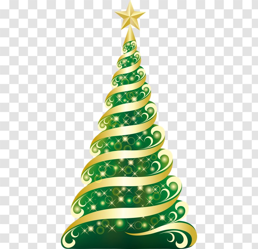 Christmas Tree Card Clip Art - Decoration Transparent PNG