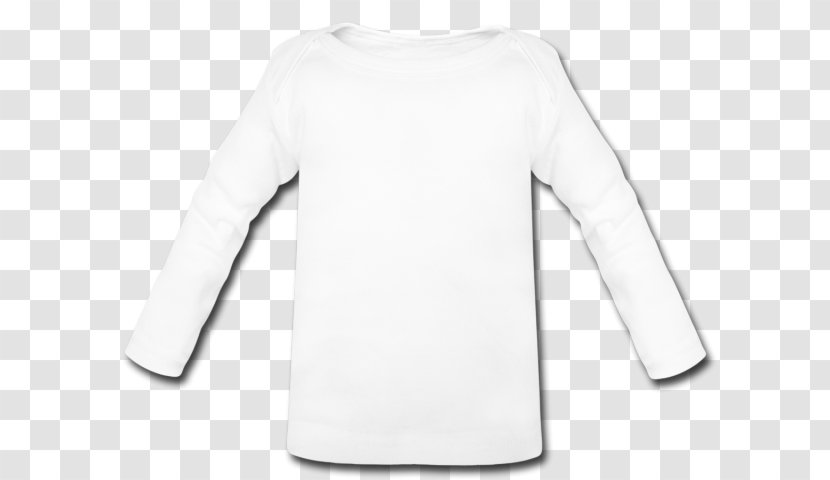 Long-sleeved T-shirt Baby & Toddler One-Pieces - Gildan - White Shirt Crew Neck Transparent PNG