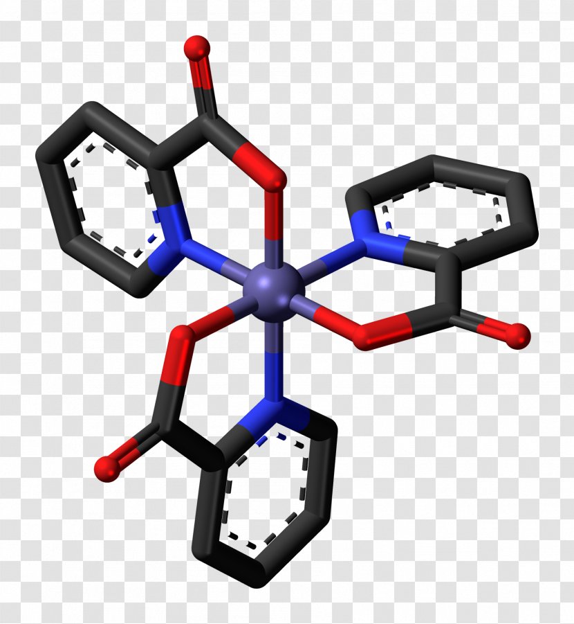 Dietary Supplement Chromium(III) Picolinate Chemical Compound Structure - Silhouette - Transferrin Transparent PNG