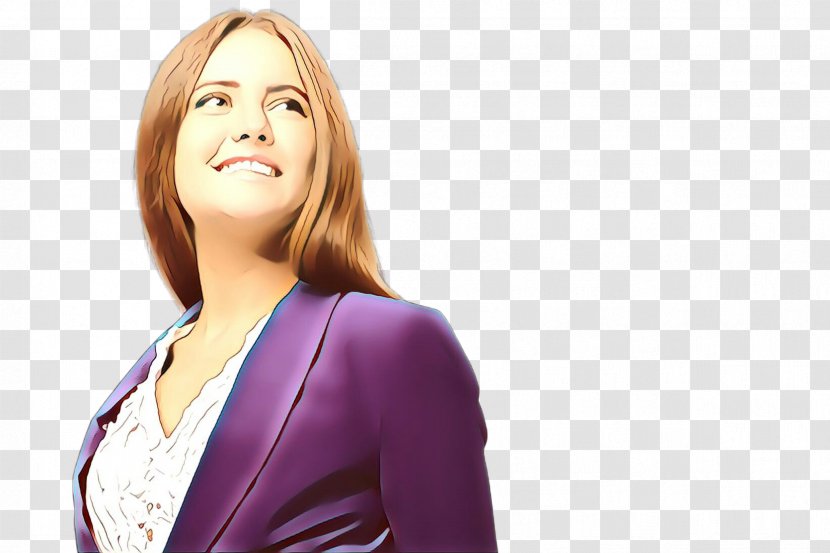 Hair Chin Purple Shoulder Blond - Whitecollar Worker - Neck Transparent PNG