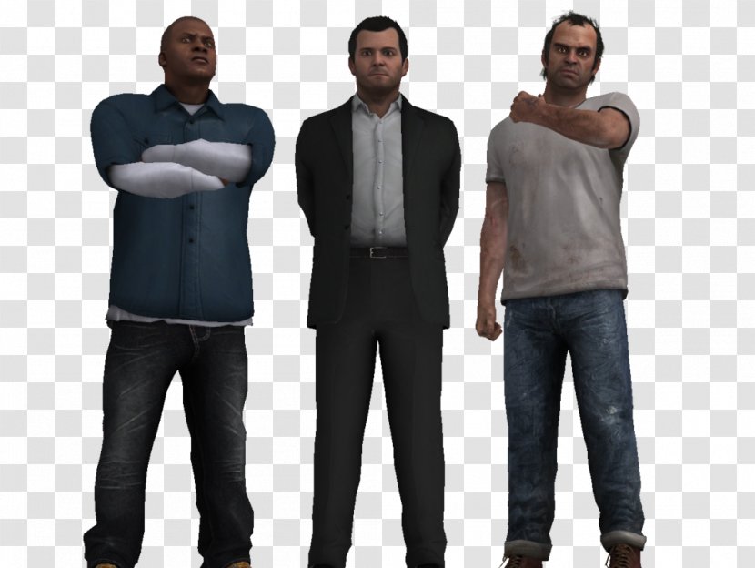 Grand Theft Auto V Niko Bellic Trevor Philips Michael De Santa Rockstar Games - Mod Transparent PNG