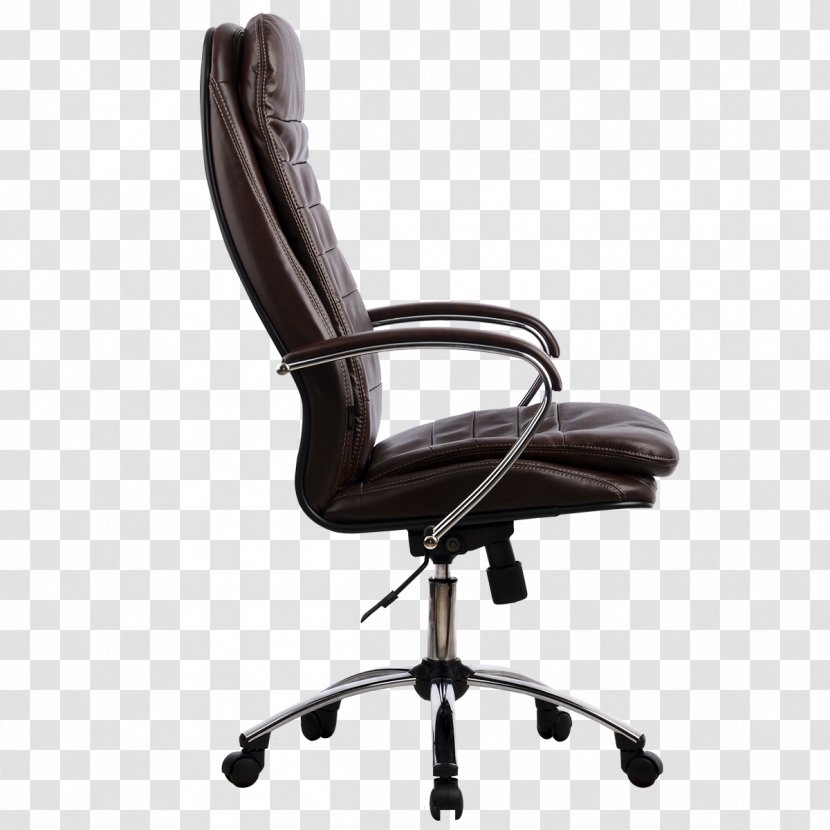 Office & Desk Chairs Furniture Bonded Leather - Padding - Chair Transparent PNG