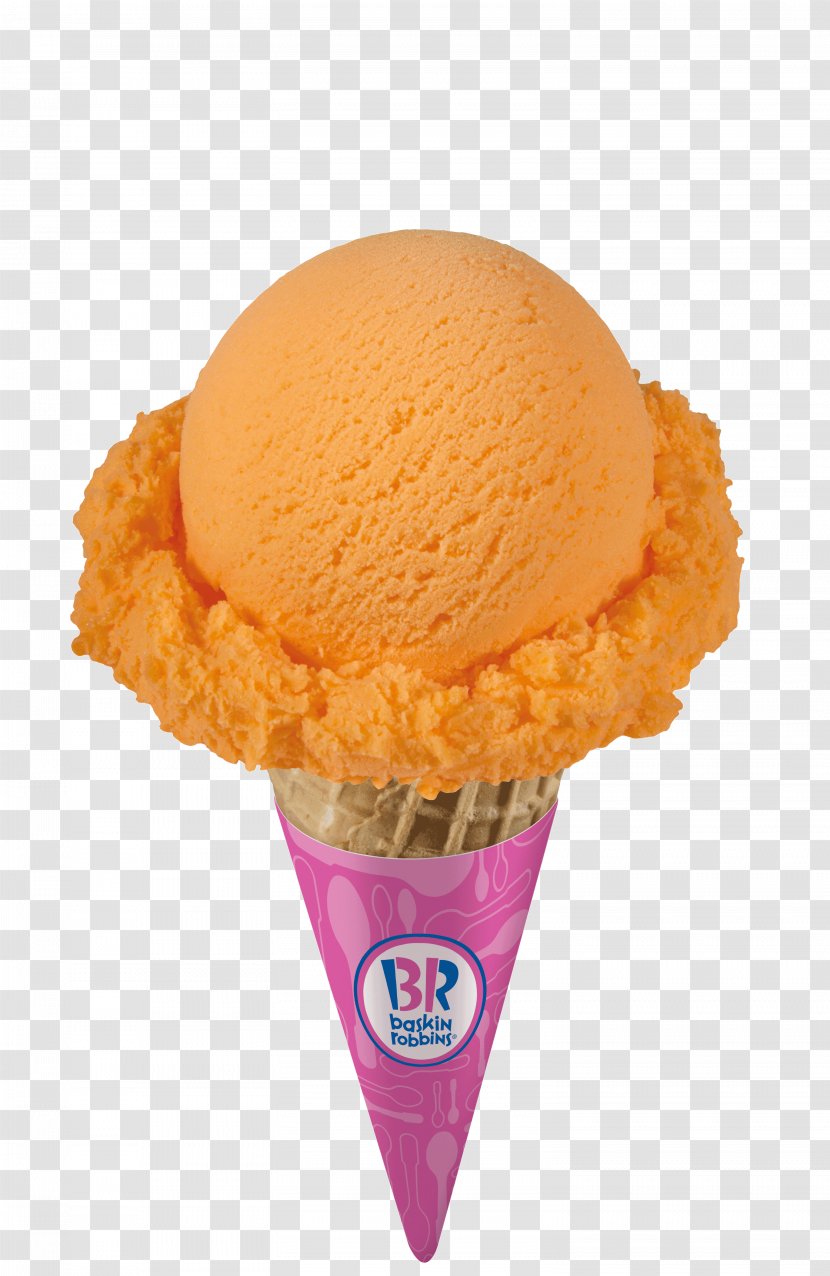 Ice Cream Cones Sorbet Banana Baskin-Robbins - Frozen Dessert Transparent PNG