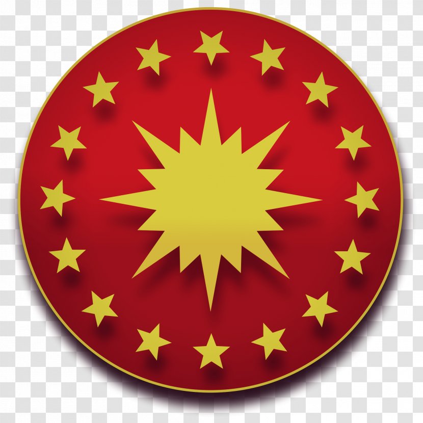 Coat Of Arms The Ottoman Empire President Turkey Presidential Seal - Star - Turki Transparent PNG