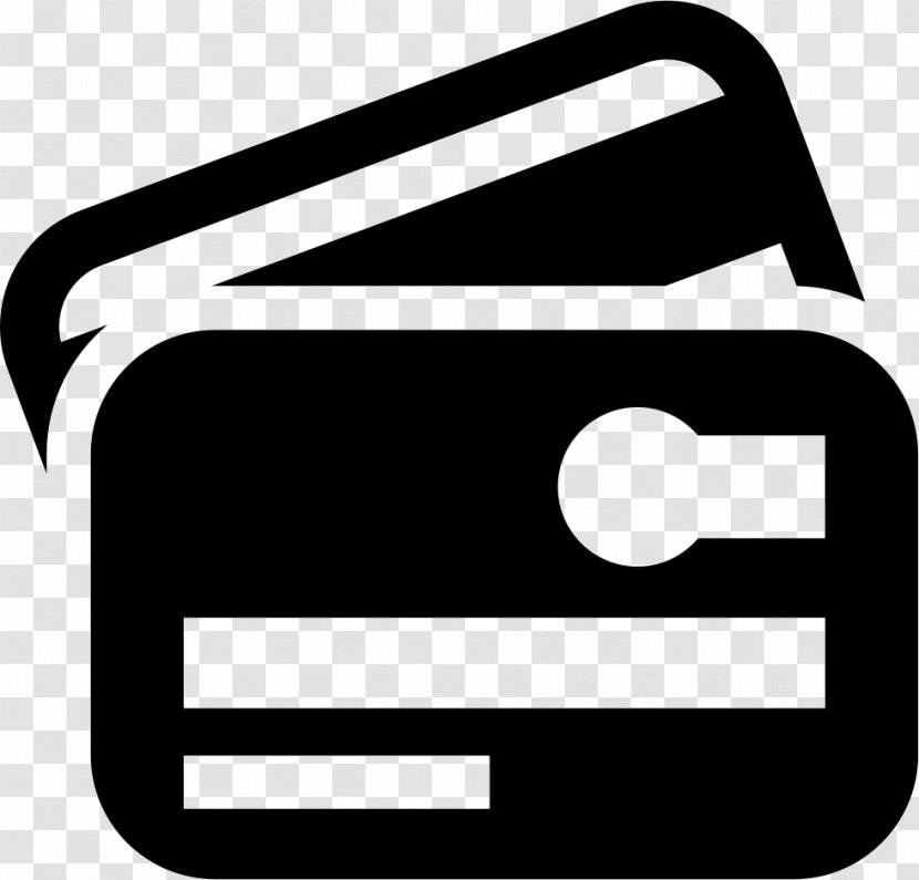 Credit Card Bank Clip Art - Black And White - Membership Template Transparent PNG